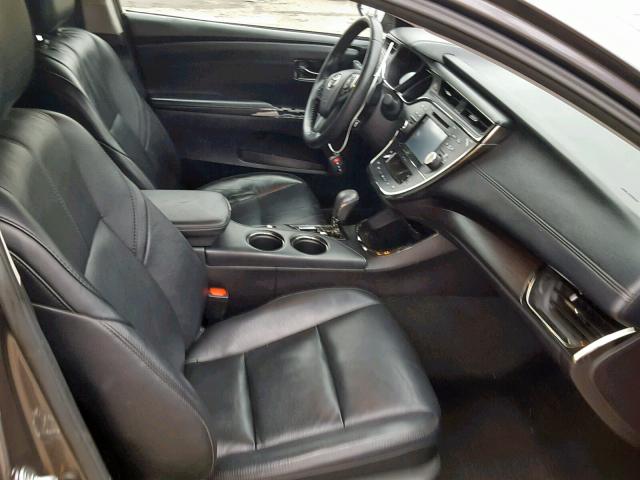 4T1BK1EB3GU224591 - 2016 TOYOTA AVALON XLE GRAY photo 5