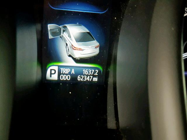 4T1BK1EB3GU224591 - 2016 TOYOTA AVALON XLE GRAY photo 8