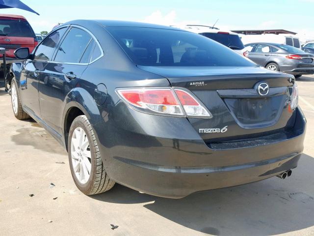 1YVHZ8DH9C5M13348 - 2012 MAZDA 6 I GRAY photo 3