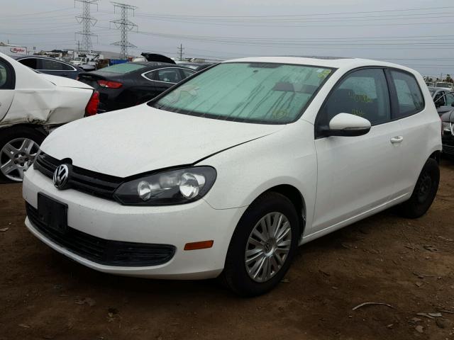 WVWBB7AJ4AW264372 - 2010 VOLKSWAGEN GOLF 白色 照片 2