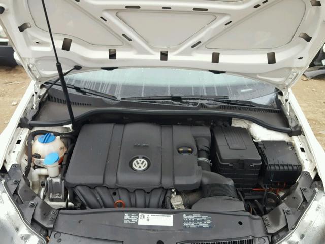 WVWBB7AJ4AW264372 - 2010 VOLKSWAGEN GOLF 白色 照片 7