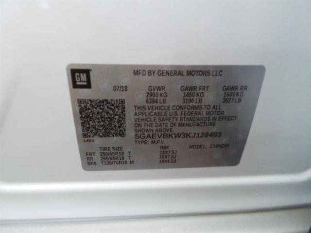 5GAEVBKW3KJ128493 - 2019 BUICK ENCLAVE PR WHITE photo 6