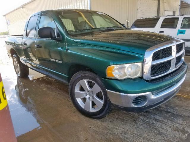 1D7HA18N43J500673 - 2003 DODGE RAM 1500 S GREEN photo 1