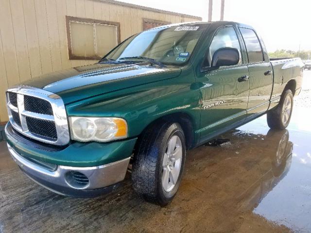 1D7HA18N43J500673 - 2003 DODGE RAM 1500 S GREEN photo 2