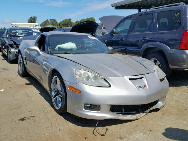 1G1YY26E465100472 - 2006 CHEVROLET CORVETTE Z SILVER photo 1