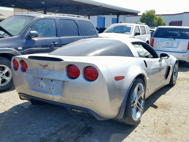 1G1YY26E465100472 - 2006 CHEVROLET CORVETTE Z SILVER photo 4