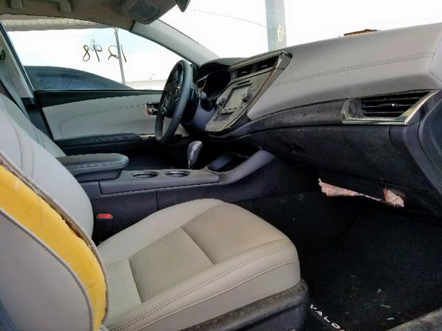 4T1BK1EB5HU243628 - 2017 TOYOTA AVALON XLE WHITE photo 5