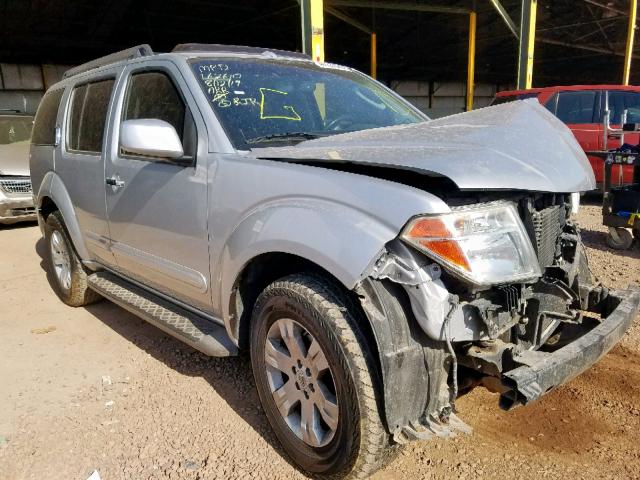 5N1AR18W47C649054 - 2007 NISSAN PATHFINDER SILVER photo 1