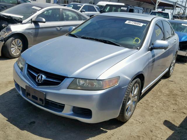 JH4CL96984C018294 - 2004 ACURA TSX BLUE photo 2