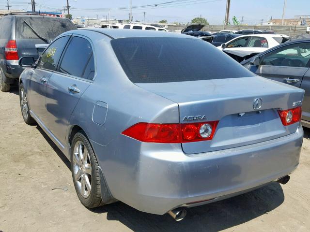 JH4CL96984C018294 - 2004 ACURA TSX BLUE photo 3