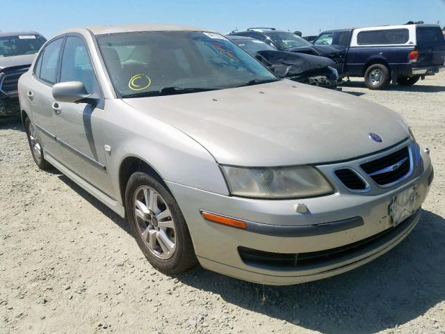 YS3FD49Y171102337 - 2007 SAAB 9-3 2.0T SILVER photo 1