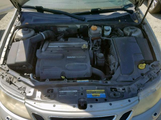 YS3FD49Y171102337 - 2007 SAAB 9-3 2.0T SILVER photo 7