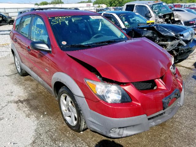 5Y2SL62883Z430154 - 2003 PONTIAC VIBE MAROON photo 1