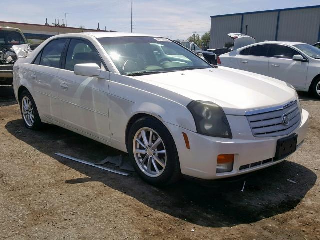 1G6DP577X60163649 - 2006 CADILLAC CTS HI FEA WHITE photo 1