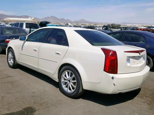 1G6DP577X60163649 - 2006 CADILLAC CTS HI FEA WHITE photo 3