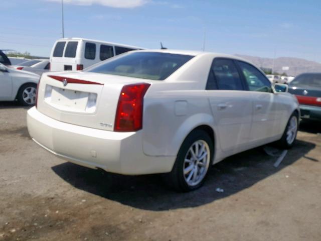 1G6DP577X60163649 - 2006 CADILLAC CTS HI FEA WHITE photo 4