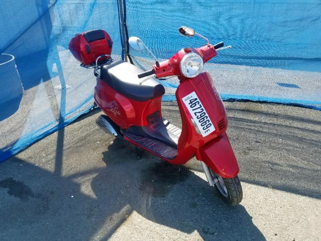 LFETCKPK2B1B70005 - 2012 SCOR SCOOTER RED photo 1