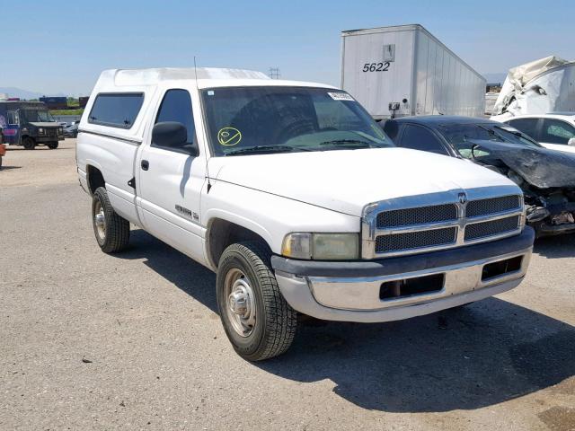 3B7KC26Z52M212264 - 2002 DODGE RAM 2500 WHITE photo 1