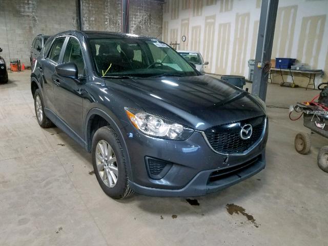 JM3KE2BE3F0445217 - 2015 MAZDA CX-5 SPORT GRAY photo 1