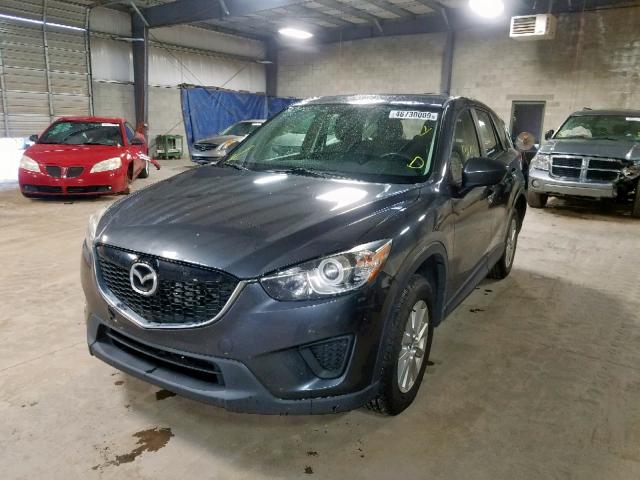 JM3KE2BE3F0445217 - 2015 MAZDA CX-5 SPORT GRAY photo 2