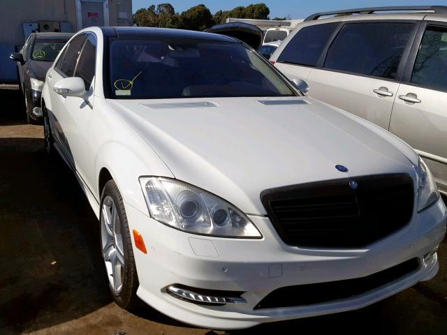 WDDNG71X28A173617 - 2008 MERCEDES-BENZ S 550 WHITE photo 1