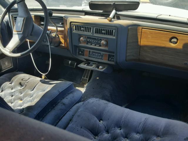 1G6AB6980D9153606 - 1983 CADILLAC FLEETWOOD WHITE photo 9