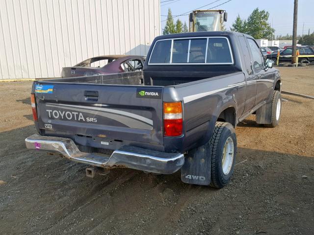 JT4VN13G3P5109779 - 1993 TOYOTA PICKUP 1/2 GRAY photo 4