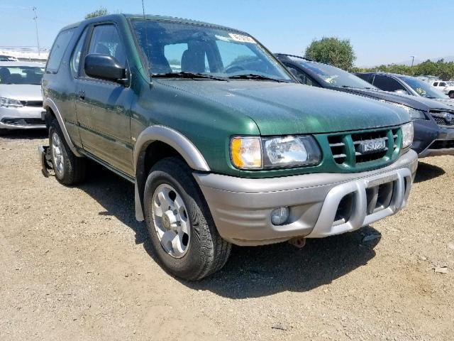 4S2CK57WXY4306081 - 2000 ISUZU AMIGO GREEN photo 1