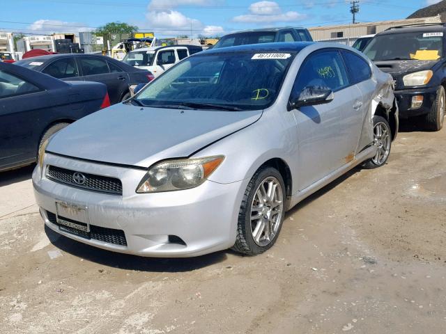 JTKDE167970197427 - 2007 TOYOTA SCION TC ნაცრისფერი ფოტო 2