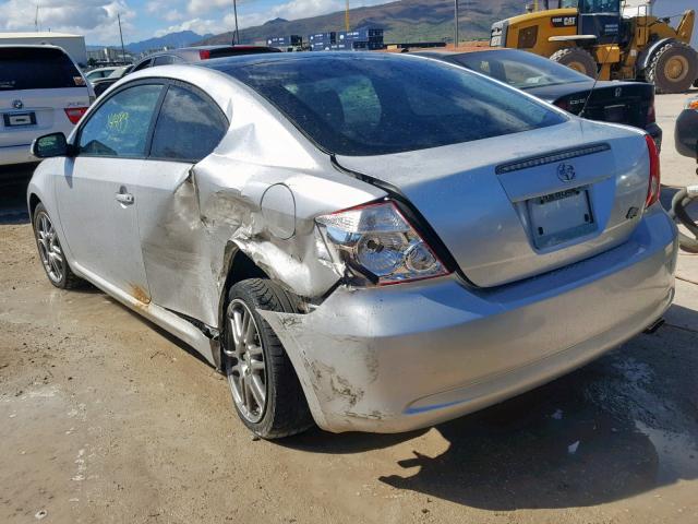 JTKDE167970197427 - 2007 TOYOTA SCION TC ნაცრისფერი ფოტო 3