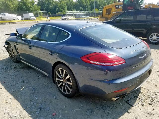 WP0AB2A73FL050016 - 2015 PORSCHE PANAMERA S GRAY photo 3