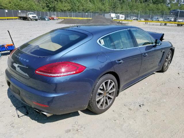 WP0AB2A73FL050016 - 2015 PORSCHE PANAMERA S GRAY photo 4