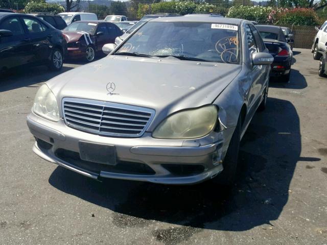 WDBNG70J46A478846 - 2006 MERCEDES-BENZ S 430 GRAY photo 2