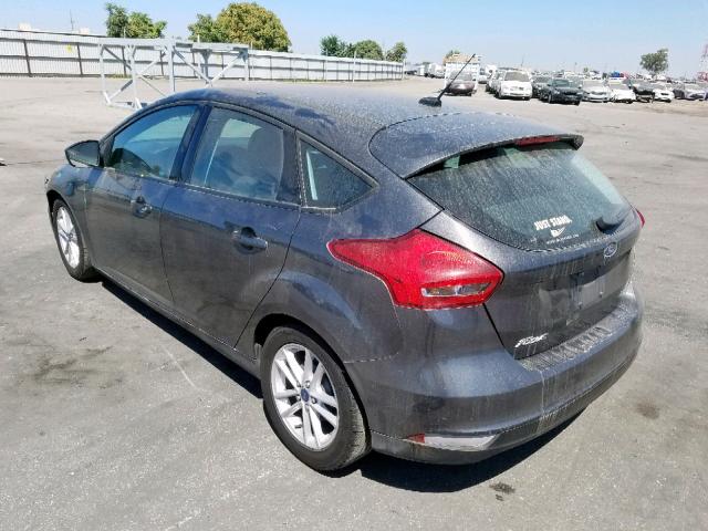 1FADP3K20GL263794 - 2016 FORD FOCUS SE CHARCOAL photo 3