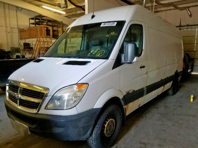 WD0PE845685282624 - 2008 DODGE SPRINTER 2 WHITE photo 2