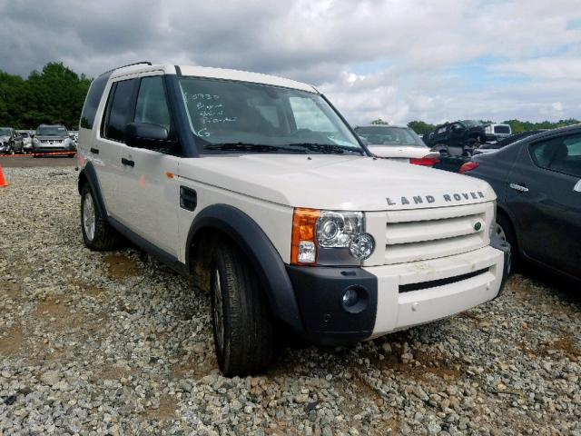 SALAE25438A477579 - 2008 LAND ROVER LR3 SE WHITE photo 1