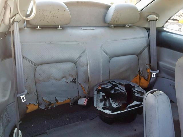 3VWCB21C32M451447 - 2002 VOLKSWAGEN NEW BEETLE GRAY photo 6