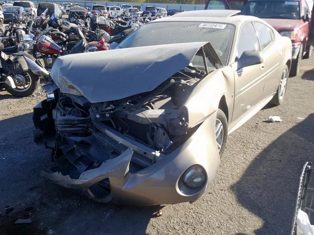 2G2WR554971231880 - 2007 PONTIAC GRAND PRIX BROWN photo 2
