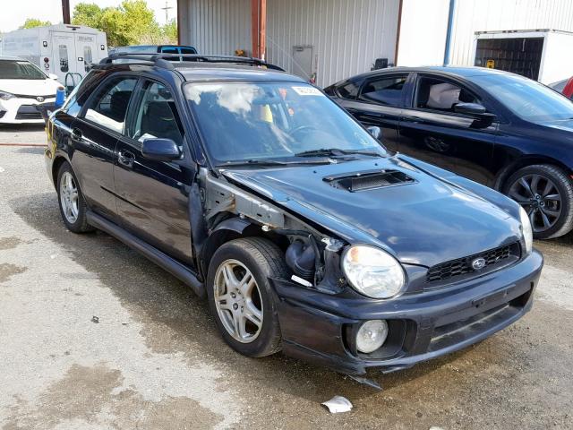 JF1GG29683H810419 - 2003 SUBARU IMPREZA WR BLACK photo 1