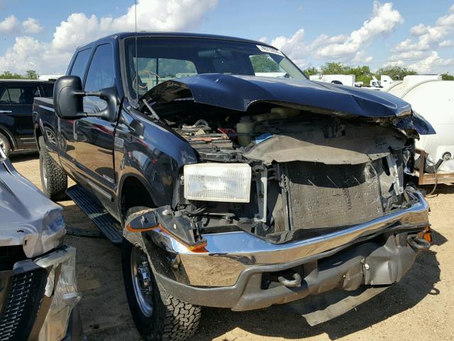 3FTSW31F4YMA38416 - 2000 FORD F350 SRW S BLACK photo 1