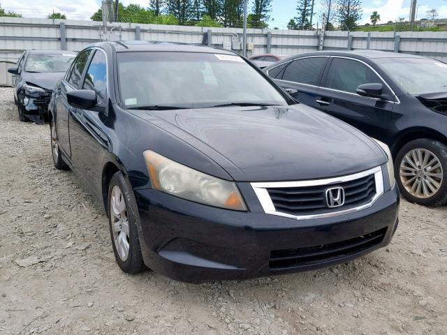 1HGCP26808A110295 - 2008 HONDA ACCORD EXL BLACK photo 1