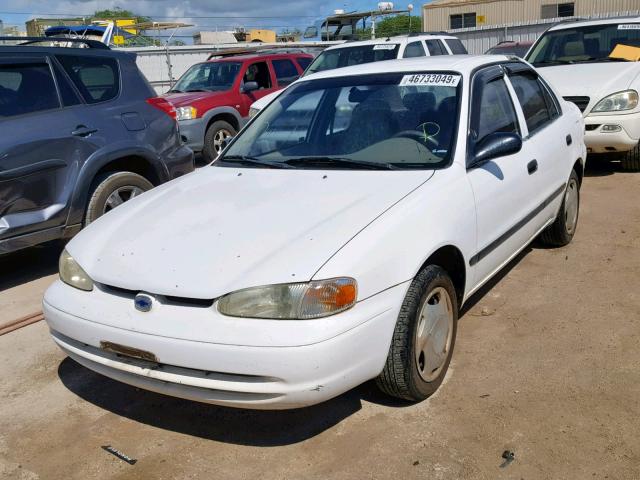 1Y1SK52862Z415966 - 2002 CHEVROLET GEO PRIZM 白色 照片 2