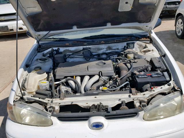 1Y1SK52862Z415966 - 2002 CHEVROLET GEO PRIZM 白色 照片 7