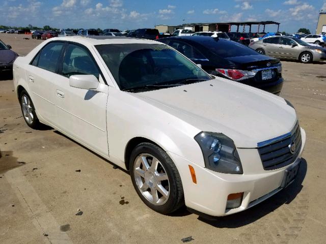 1G6DP567250230177 - 2005 CADILLAC CTS HI FEA WHITE photo 1