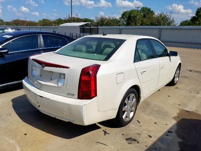 1G6DP567250230177 - 2005 CADILLAC CTS HI FEA WHITE photo 4