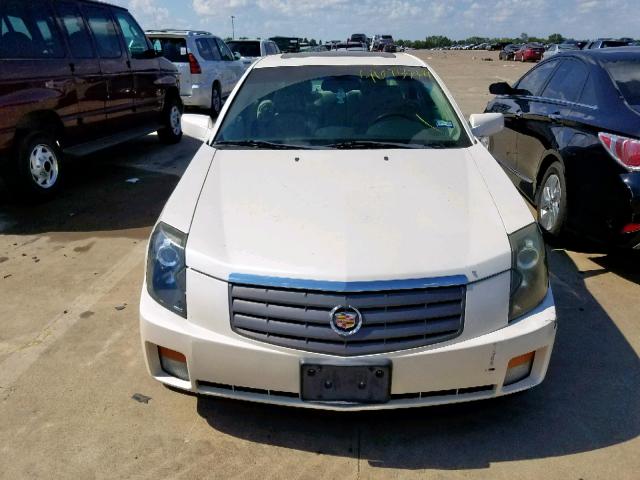 1G6DP567250230177 - 2005 CADILLAC CTS HI FEA WHITE photo 9