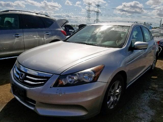 1HGCP2F43CA030219 - 2012 HONDA ACCORD LXP SILVER photo 2