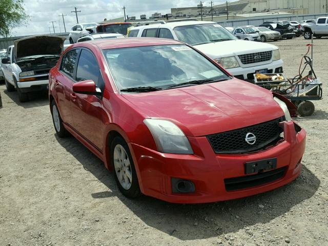 3N1AB6AP3CL740231 - 2012 NISSAN SENTRA 2.0 RED photo 1