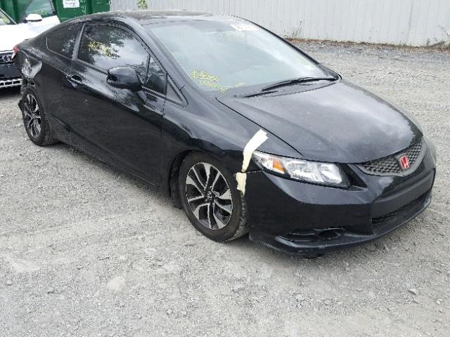 2HGFG3B07DH513818 - 2013 HONDA CIVIC EXL BLACK photo 1