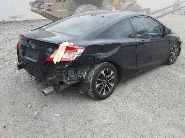 2HGFG3B07DH513818 - 2013 HONDA CIVIC EXL BLACK photo 2